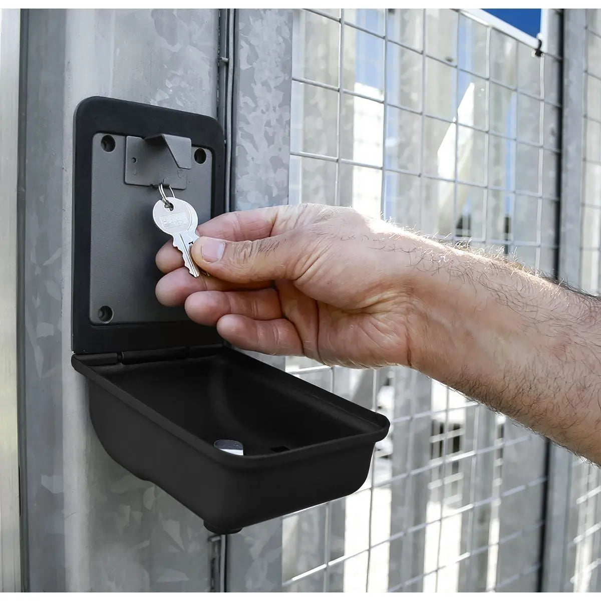 Sealey 3 Digit Combination Key Lock Box Safe Cabinet Press Security