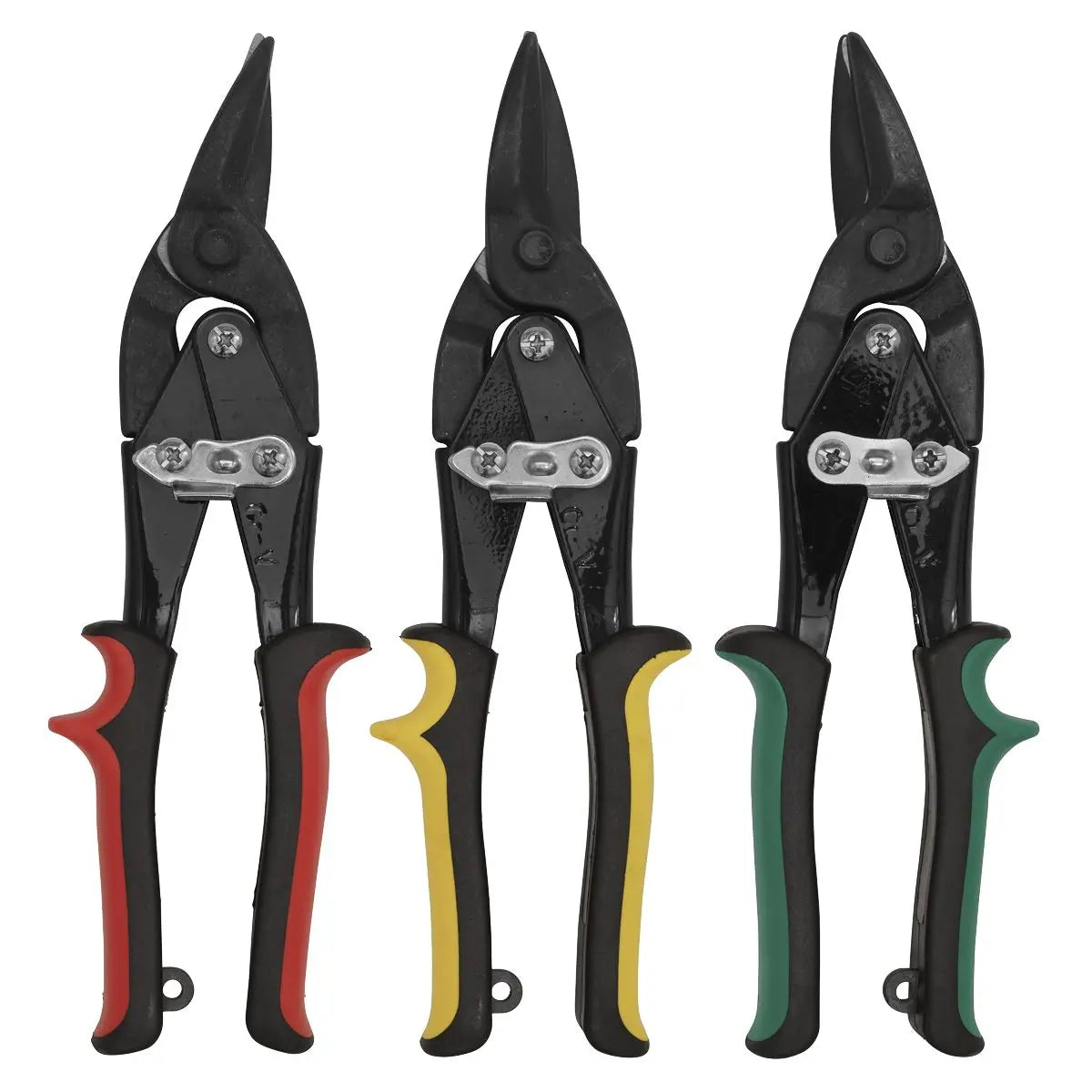 Sealey 3 Piece Aviation Tin Snip Set