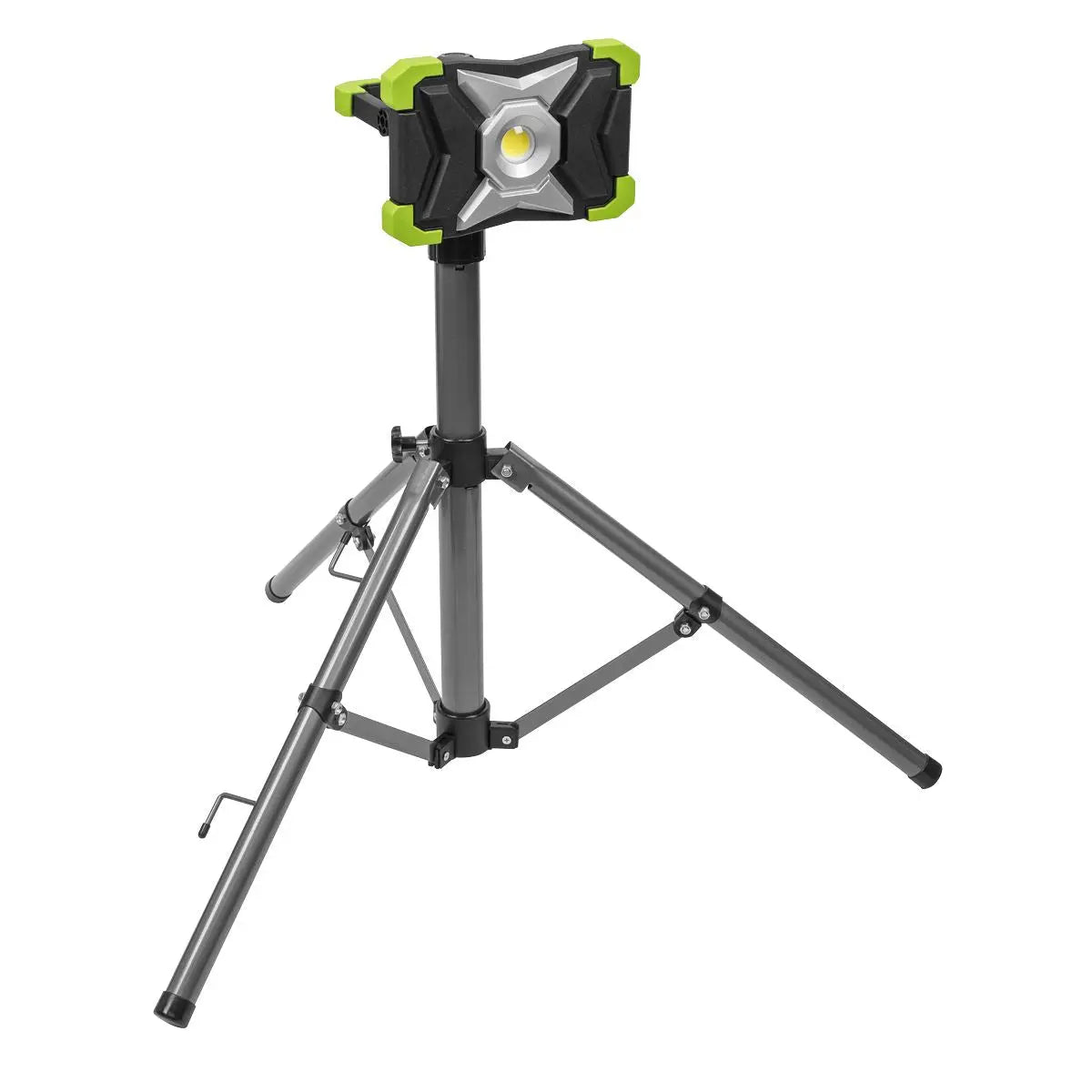 Sealey 30W COB LED Portable Floodlight & Telescopic Tripod White Rose Tools