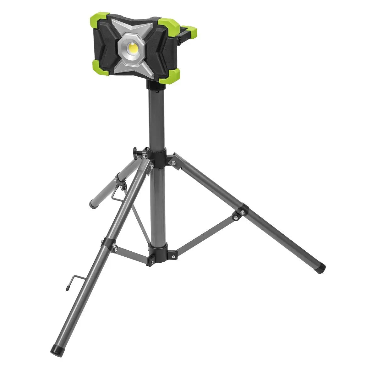 Sealey 30W COB LED Portable Floodlight & Telescopic Tripod White Rose Tools