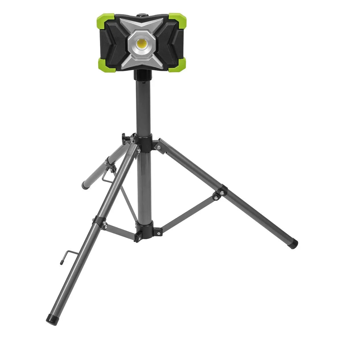 Sealey 30W COB LED Portable Floodlight & Telescopic Tripod White Rose Tools