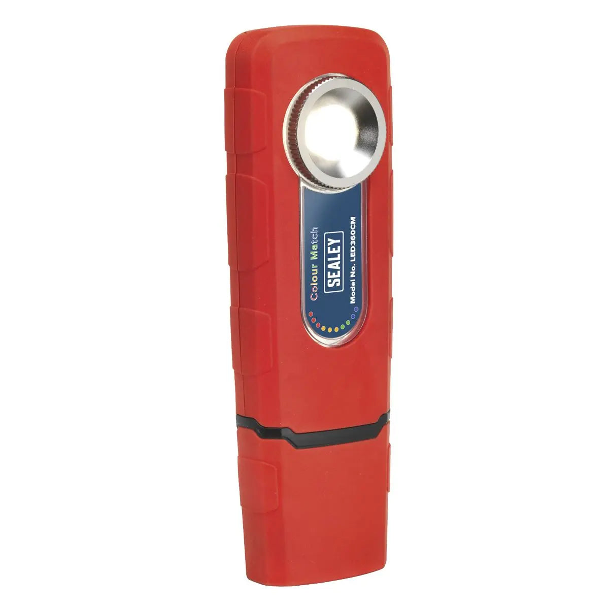 Sealey 360° Rechargeable 5W COB LED Inspection Lamp Colour Matching CRI 95 White Rose Tools