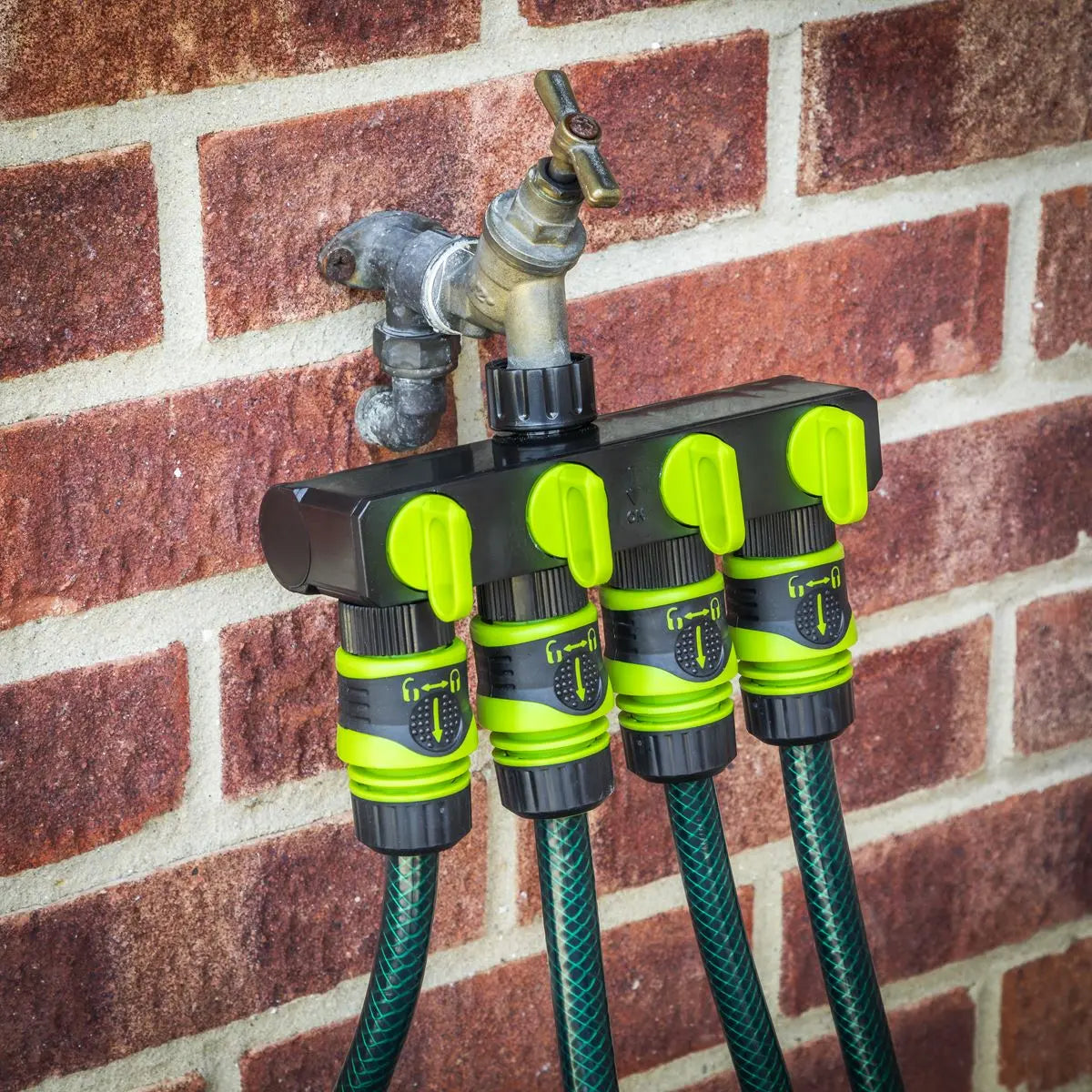 Sealey 4-Way Garden Water Distributor White Rose Tools