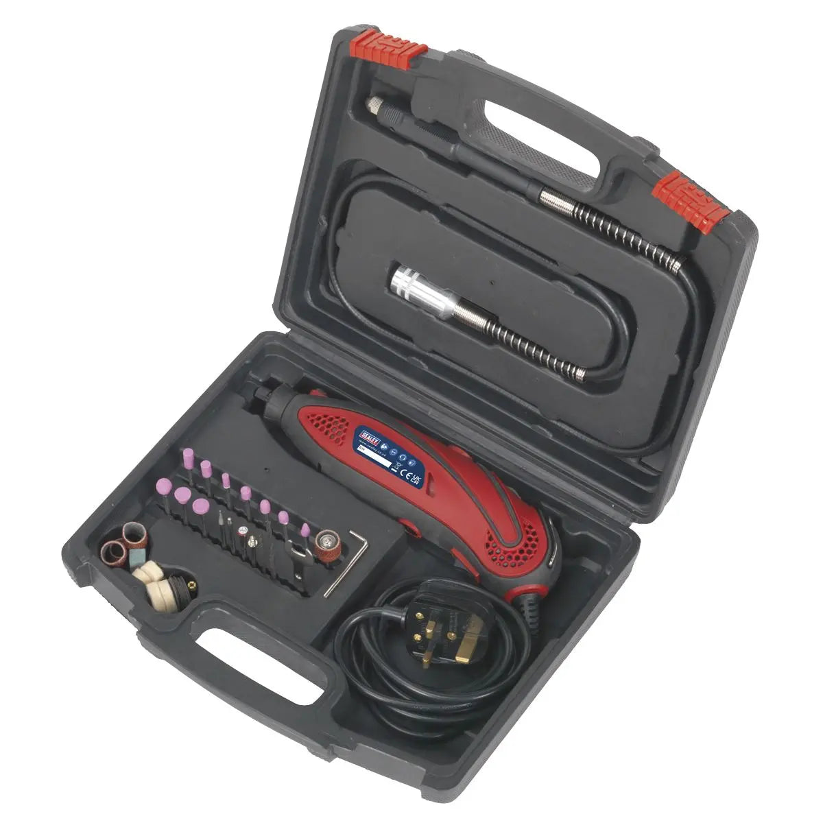 Sealey 40 Piece Multi Purpose Rotary Tool and Engraver Kit