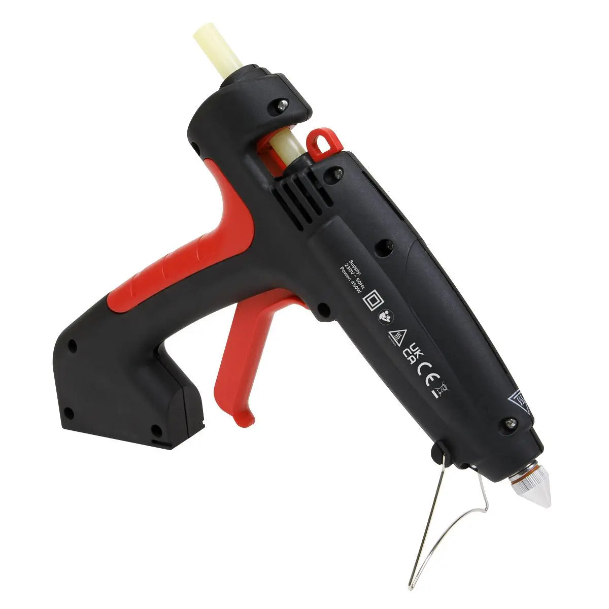 Sealey 450W Corded/Cordless Professional Glue Gun 230V Hobby Craft