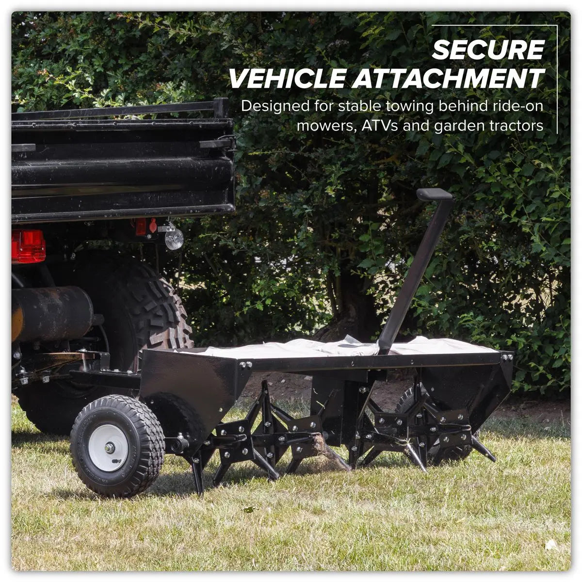 Sealey 48"Tow Behind Plug Aerator White Rose Tools