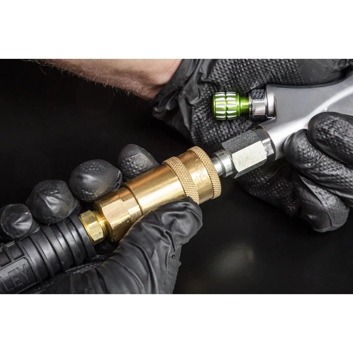 Sealey 5 Pack 1/4" BSP Female Screwed Bayonet Adaptor Air Line Fitting Connector