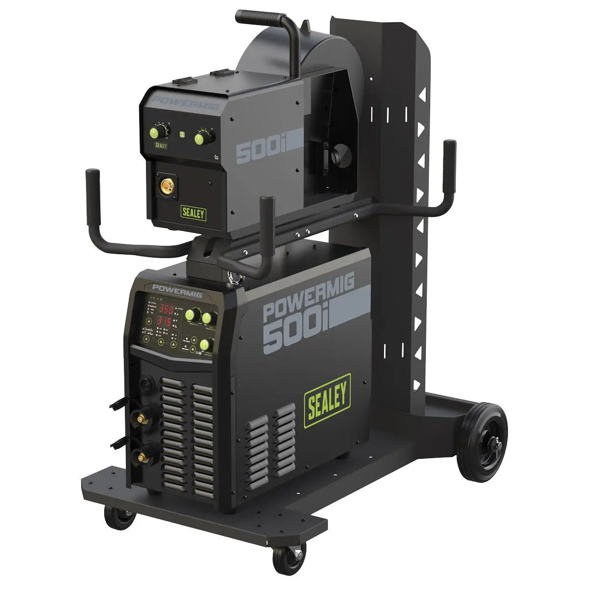 Sealey 500A Professional Gas/Gasless MIG/MMA/TIG Inverter Welder With Portable Wire Feeder 415V 3ph White Rose Tools
