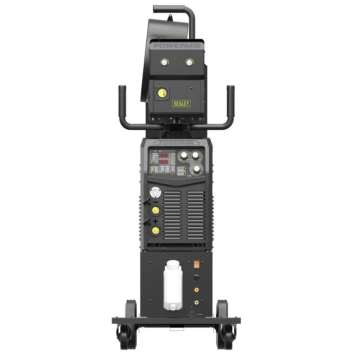 Sealey 500A Professional Gas/Gasless MIG/MMA/TIG Inverter Welder With Portable Wire Feeder & Water Cooler 415V 3ph White Rose Tools