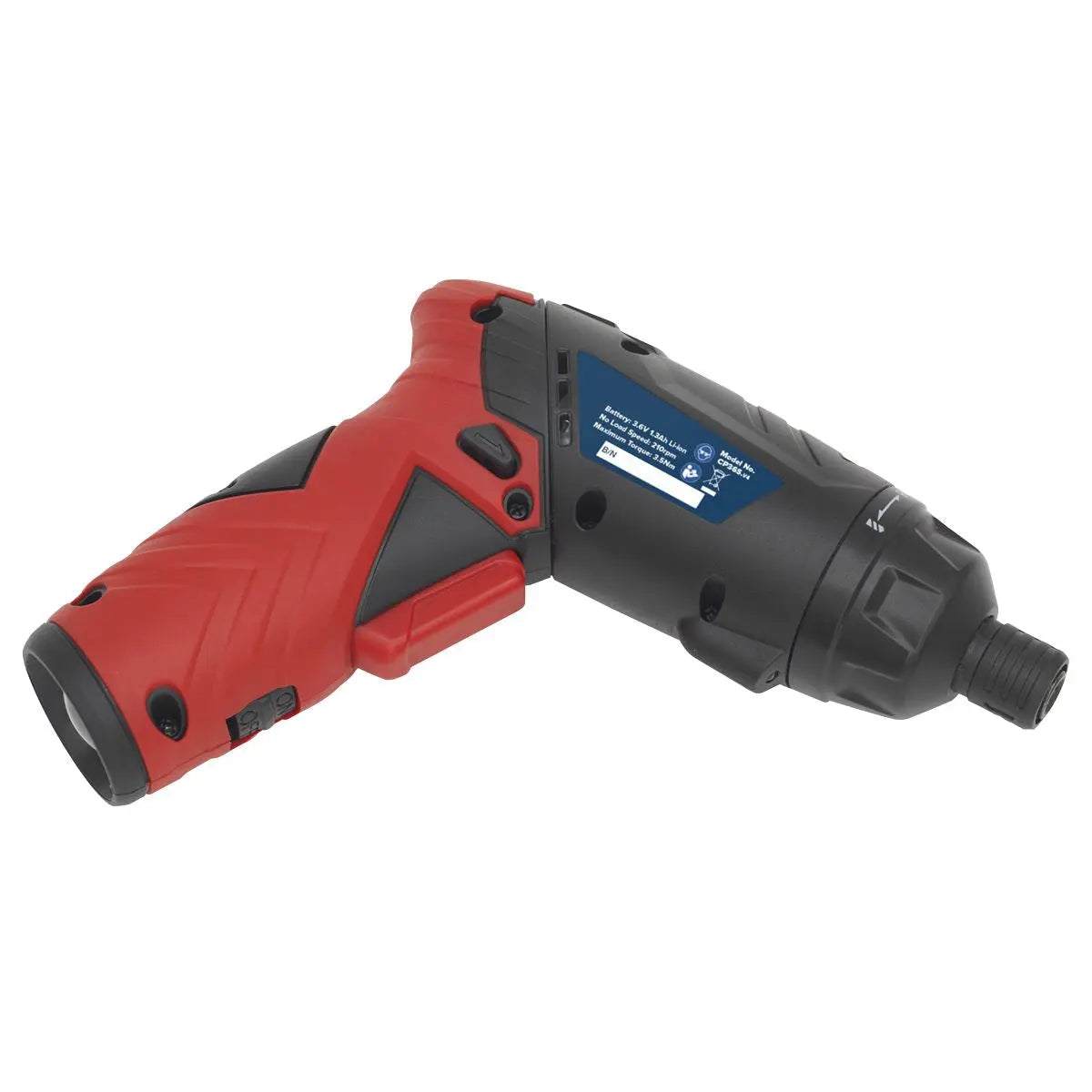 Sealey 53 Piece Cordless Screwdriver Set 3.6V Lithium-Ion