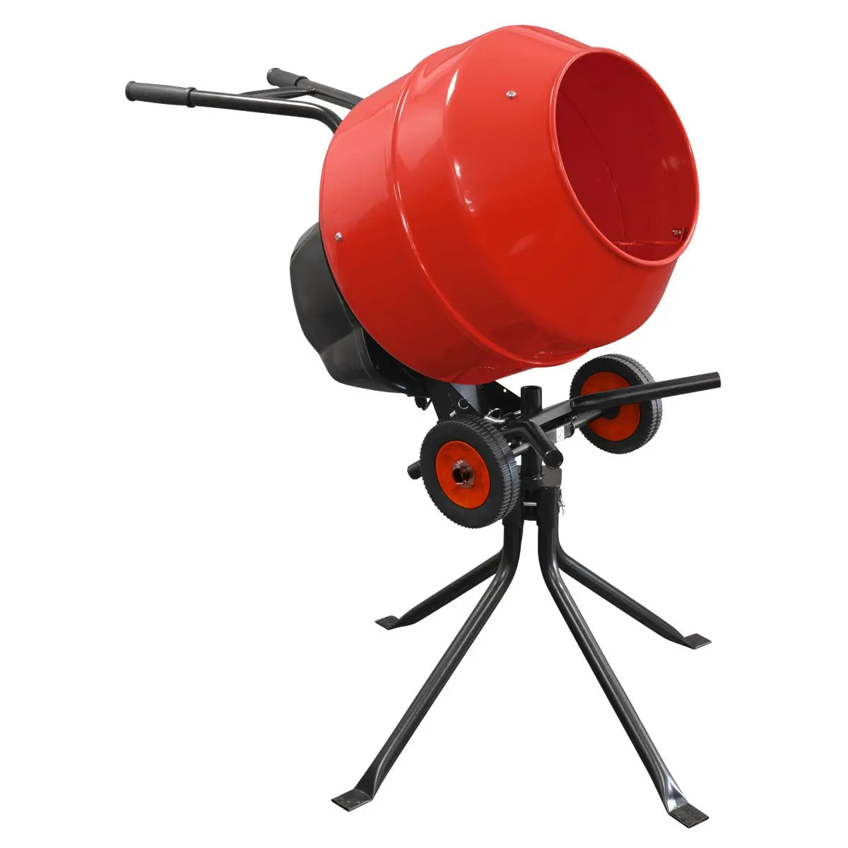 Sealey 550W Cement Mixer with Stand 135L  White Rose Tools