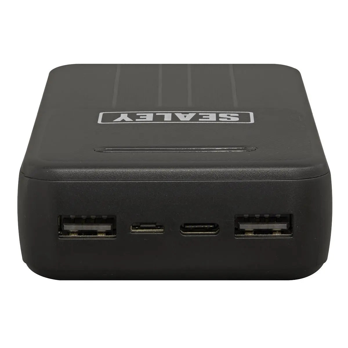 Sealey 5V Heated Rain Jacket with Power Bank 20Ah - Medium White Rose Tools