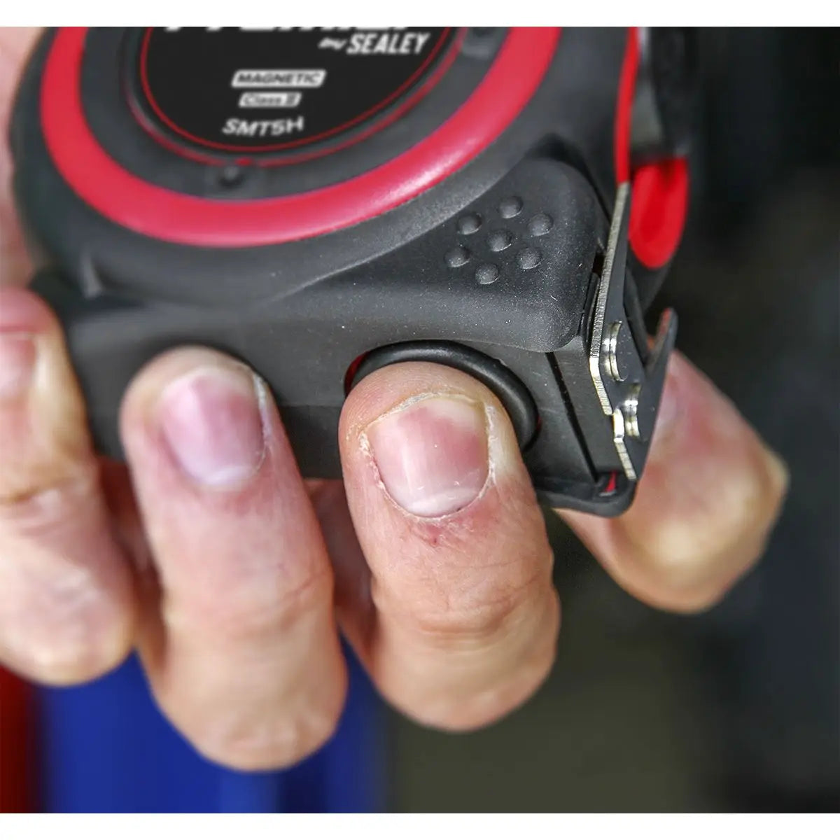 Sealey 5m or 8m Heavy Duty Tape Measure Rubber Body