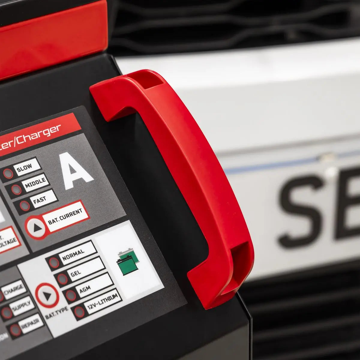 Sealey 6/12/24V Battery Starter/Charger 750A White Rose Tools