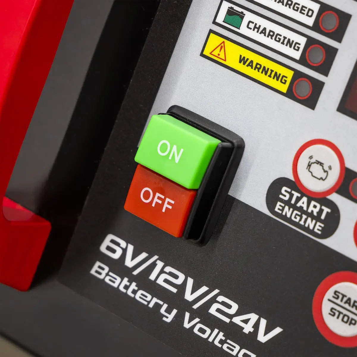 Sealey 6/12/24V Battery Starter/Charger 950A White Rose Tools