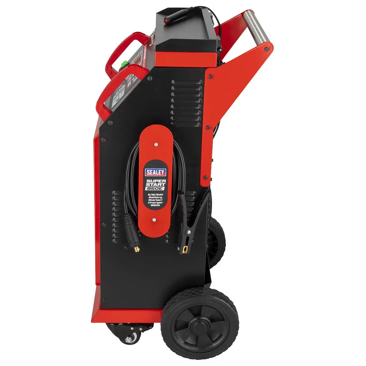 Sealey 6/12/24V Battery Starter/Charger 950A White Rose Tools