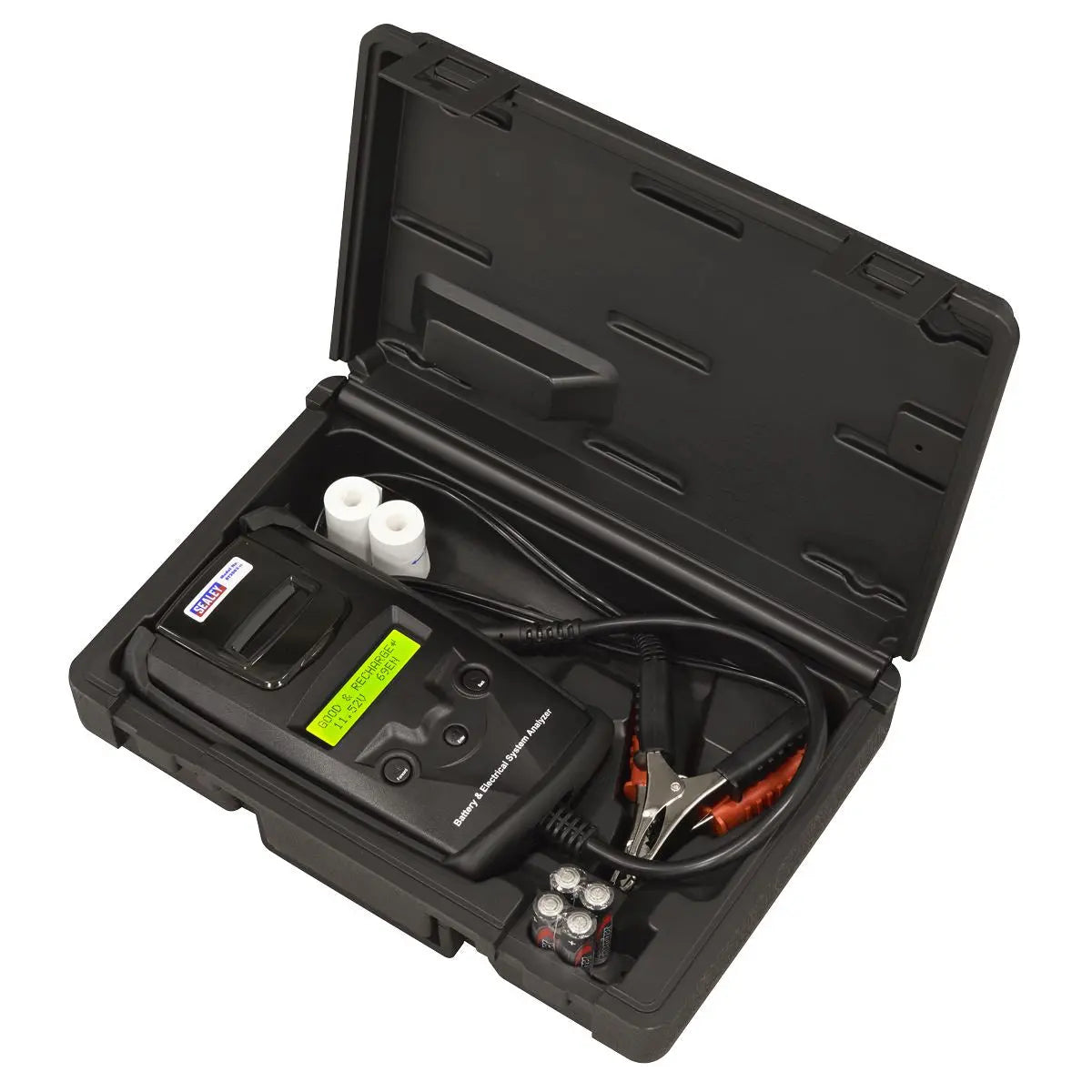 Sealey 6/12/24V Digital Battery & Alternator Tester with Printer