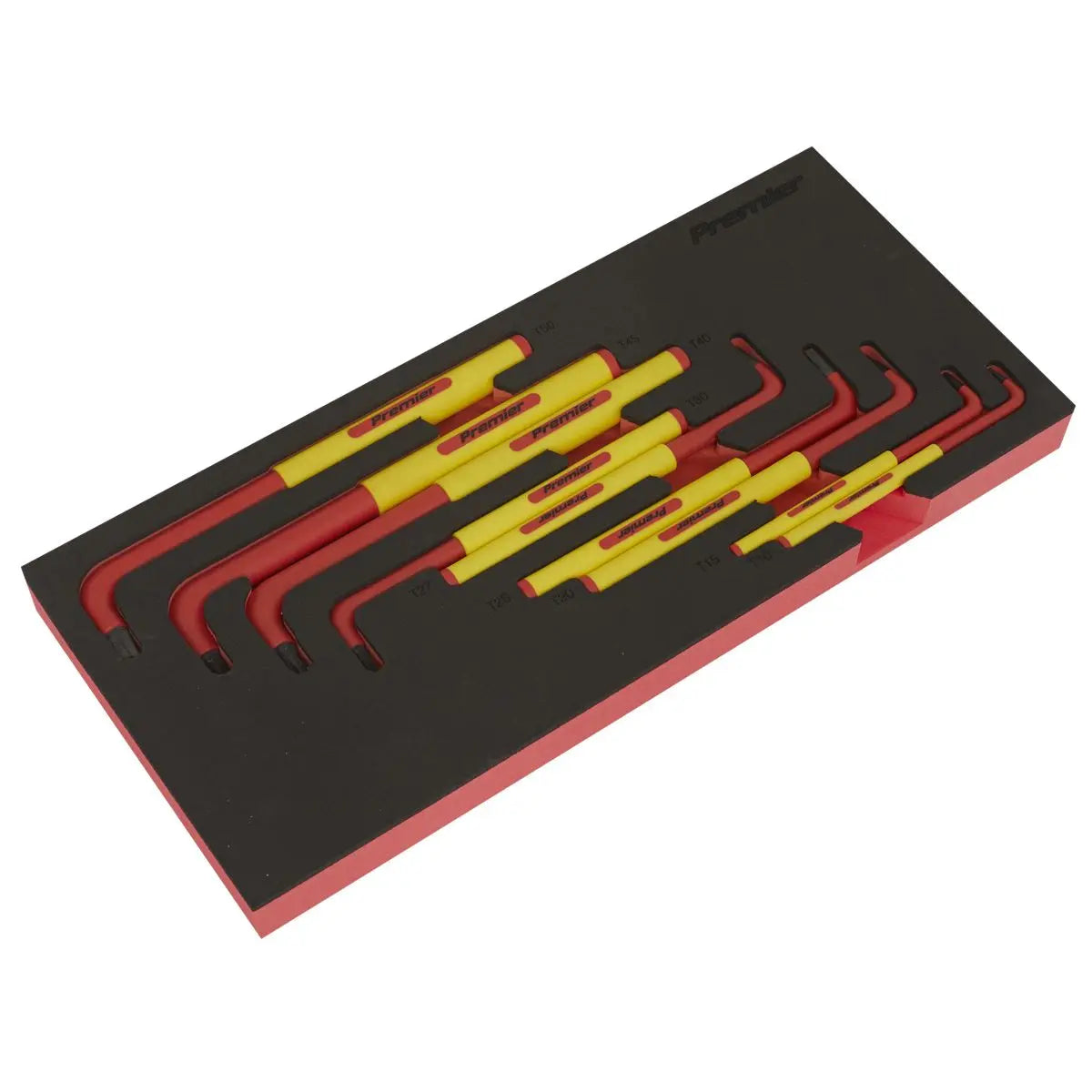 Sealey 63pc Insulated Tool Kit with 5 Drawer Topchest  White Rose Tools