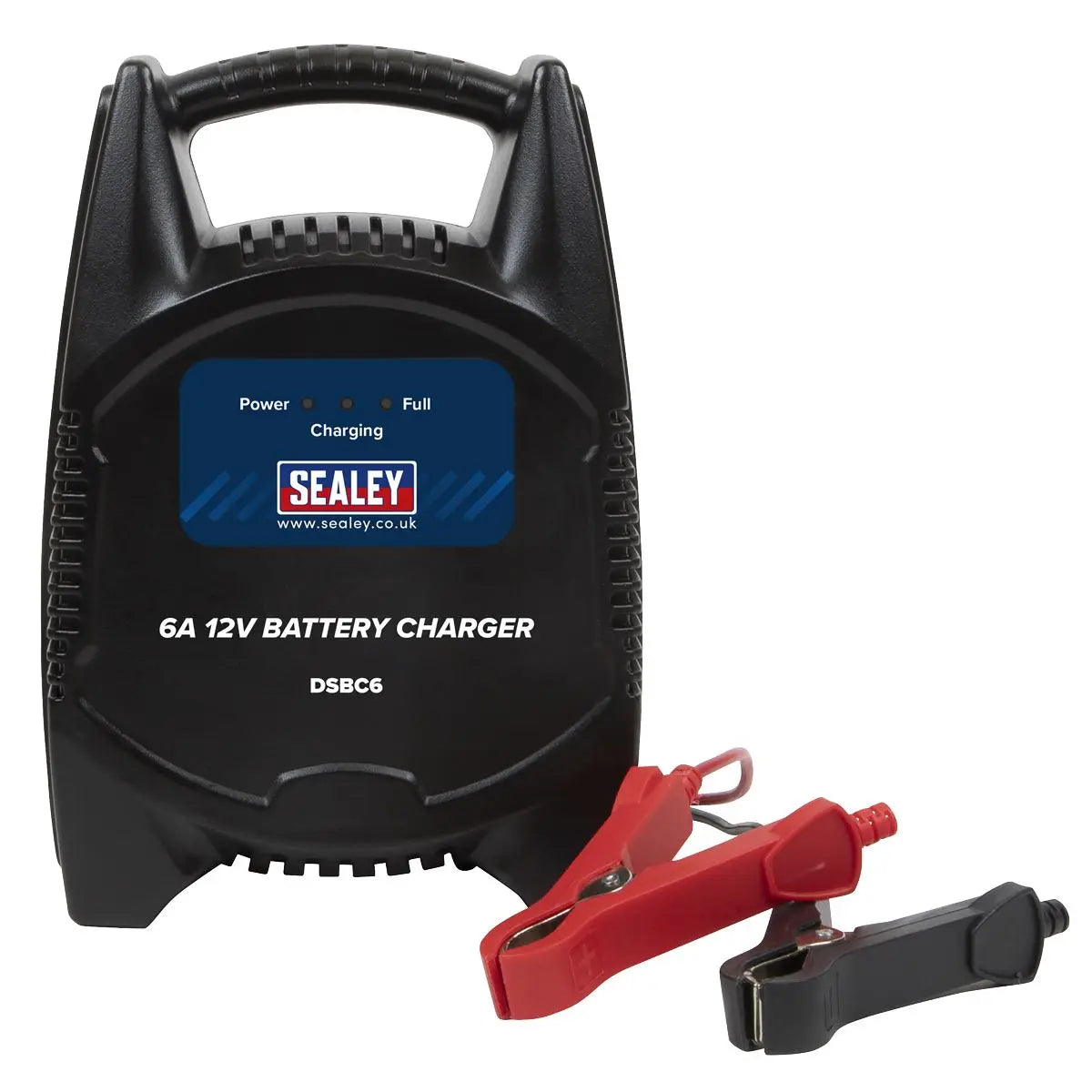 Sealey 6A 12V Battery Charger 230V