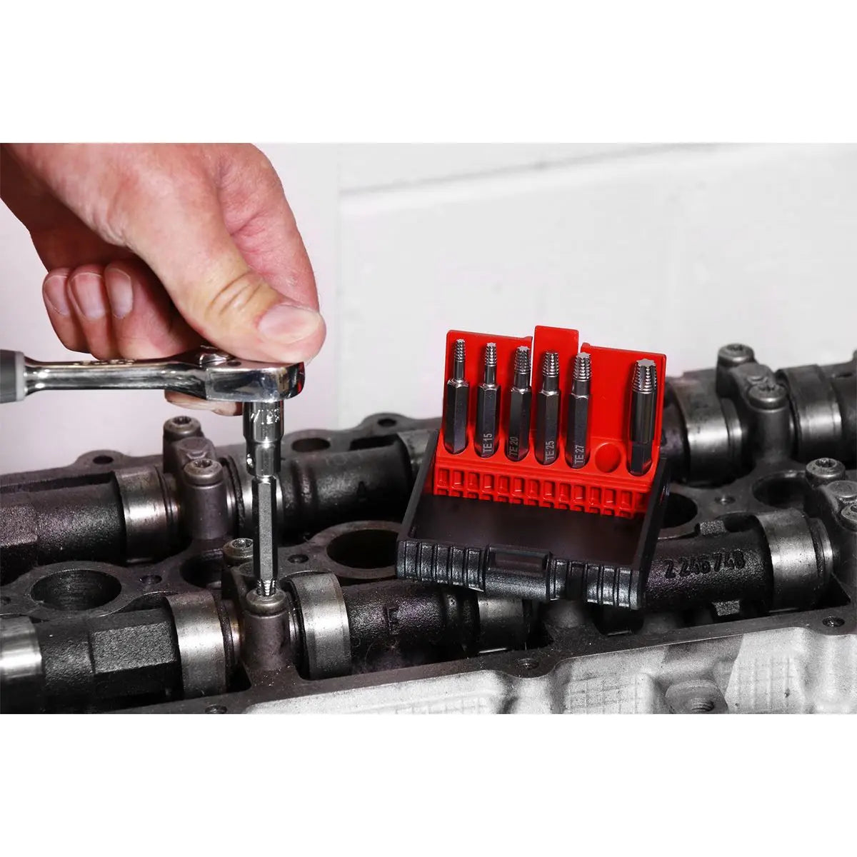 Sealey 7 Piece Trx-Star Fitting Screw Extractor Set E10-E40