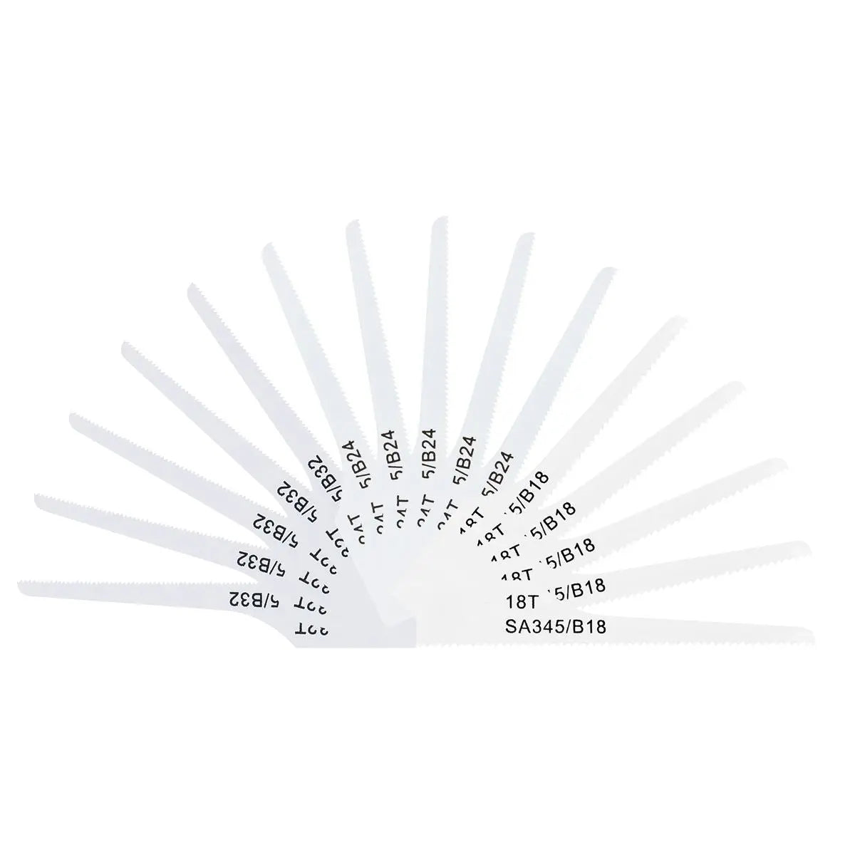 Sealey 74mm Air Saw Blades Mixed - Pack of 15