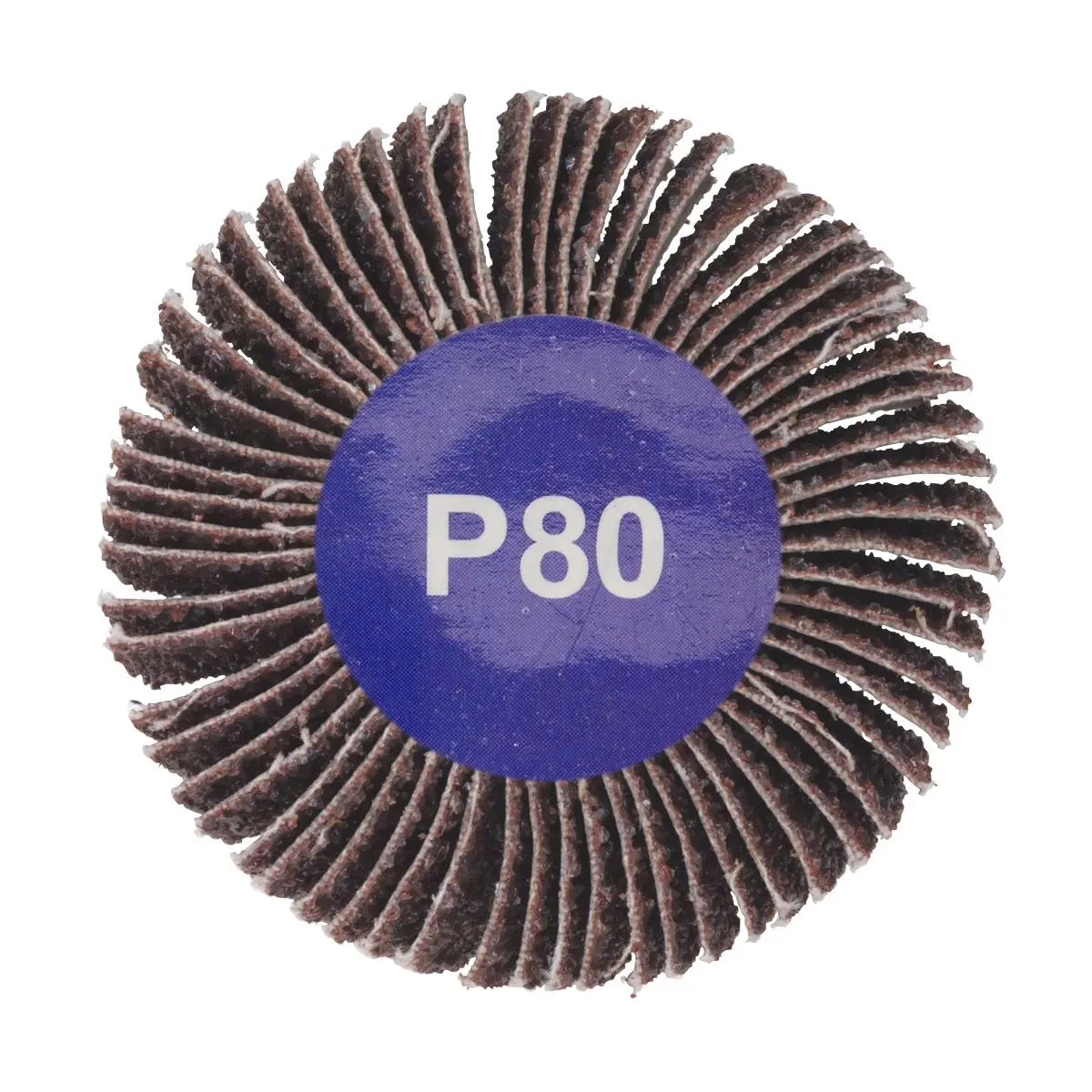 Sealey Abrasive Flap Wheel Ø25 x 10mm 6mm Shaft 80Grit