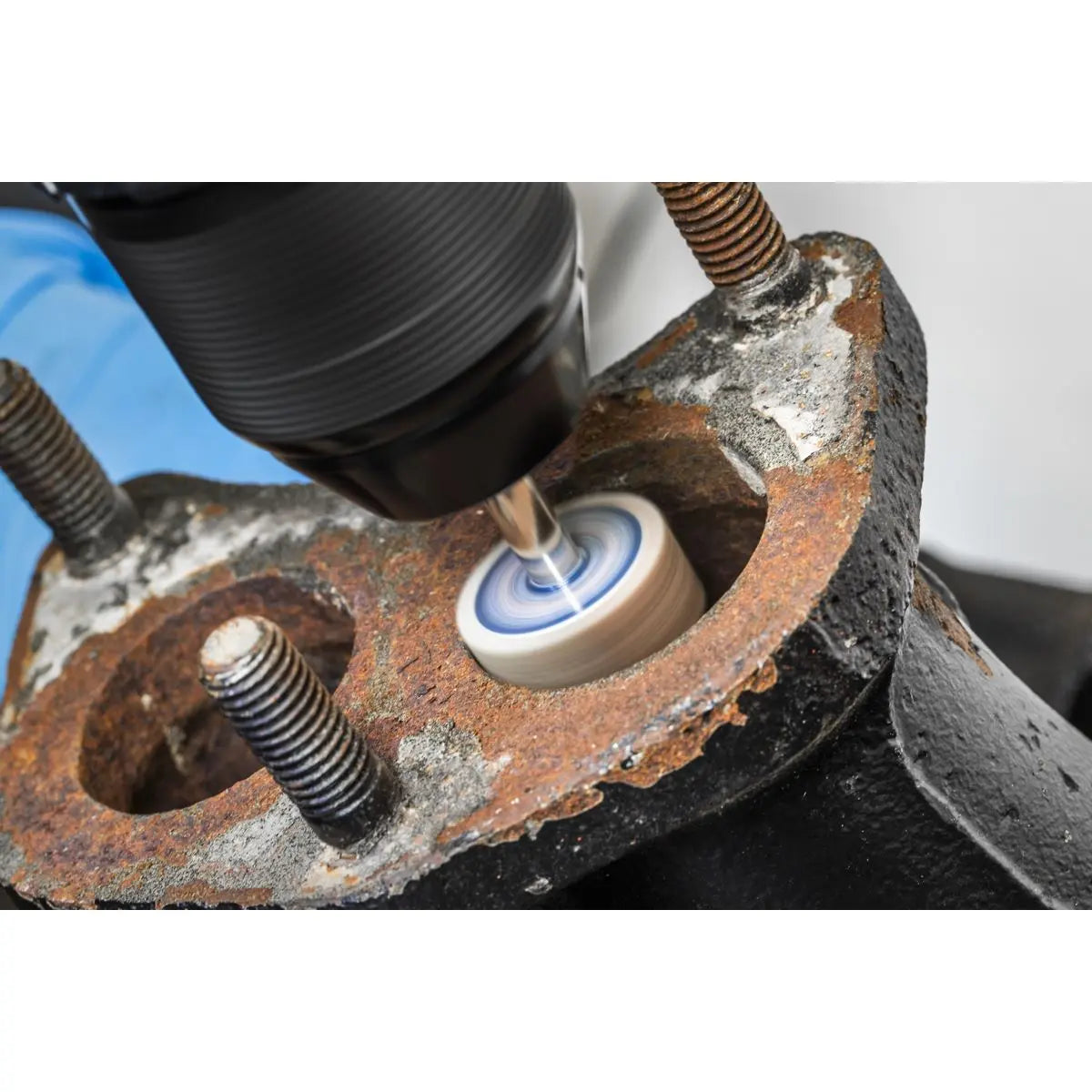 Sealey Abrasive Flap Wheel Ø25 x 10mm Ø6mm Shaft 80Grit - Pack of 5 White Rose Tools