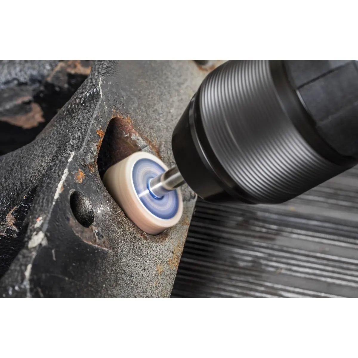 Sealey Abrasive Flap Wheel Ø25 x 10mm Ø6mm Shaft 80Grit - Pack of 5 White Rose Tools