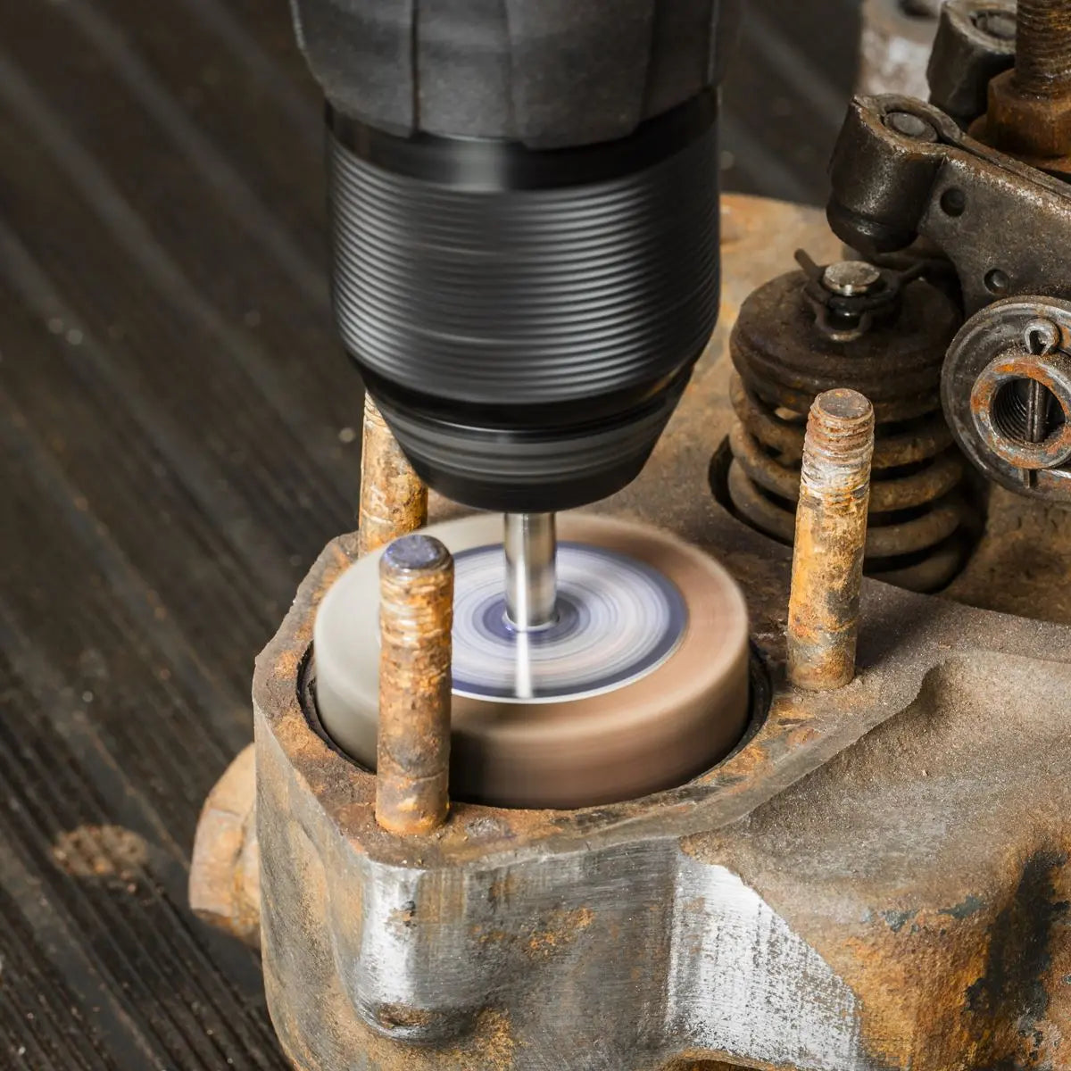 Sealey Abrasive Flap Wheel Ø50 x 25mm 80Grit Ø6mm Shaft - Pack of 5 White Rose Tools