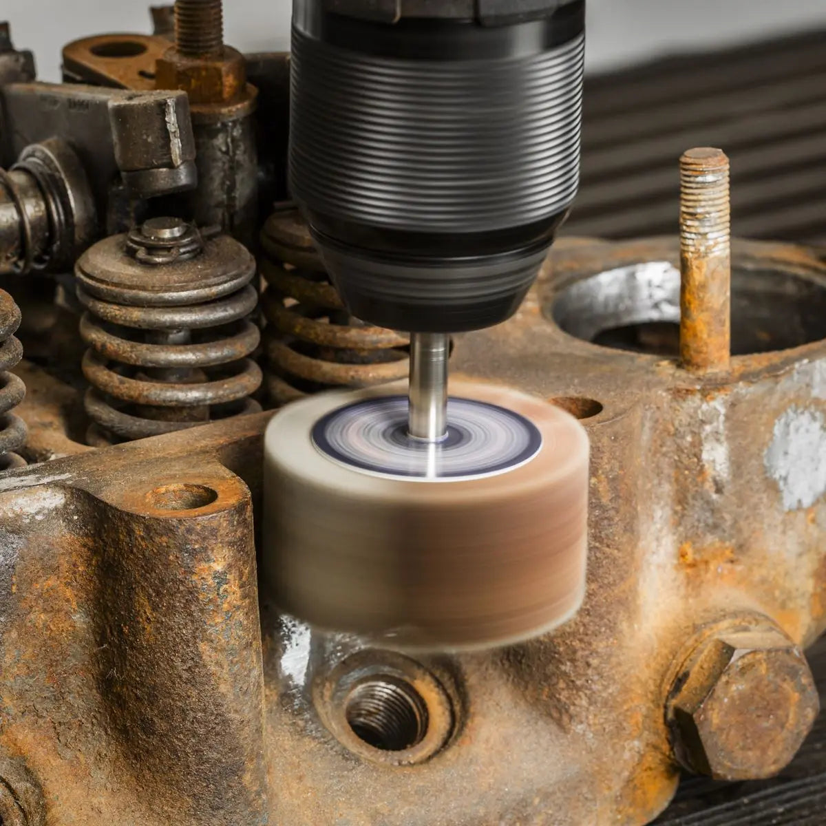 Sealey Abrasive Flap Wheel Ø50 x 25mm 80Grit Ø6mm Shaft - Pack of 5 White Rose Tools