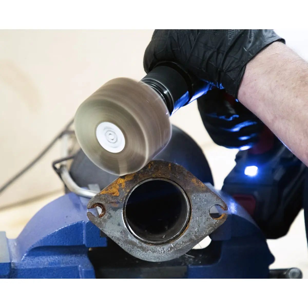 Sealey Abrasive Flap Wheel Ø80 x 40mm 60Grit Ø6mm Shaft - Pack of 5 White Rose Tools