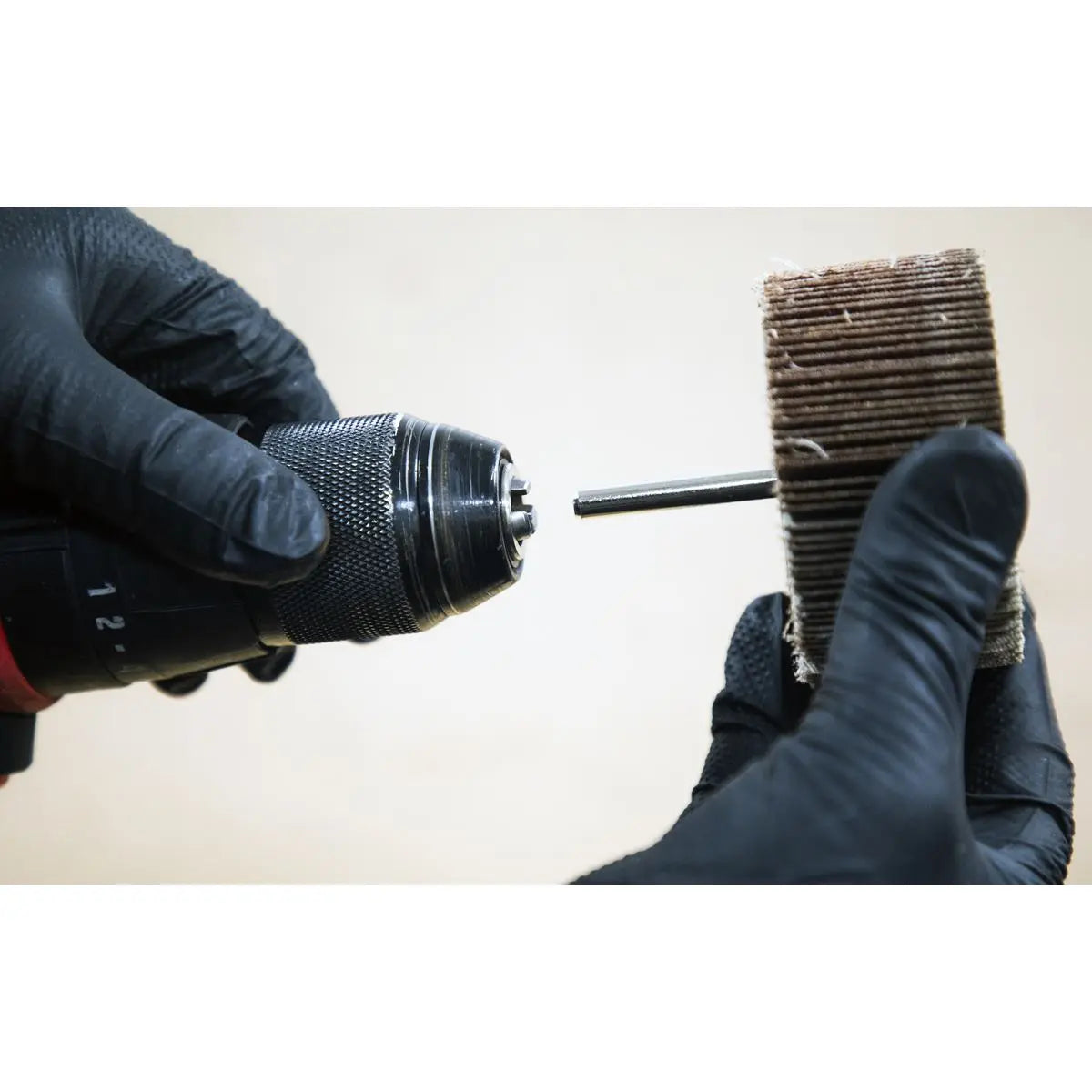 Sealey Abrasive Flap Wheel Ø80 x 40mm 60Grit Ø6mm Shaft - Pack of 5 White Rose Tools