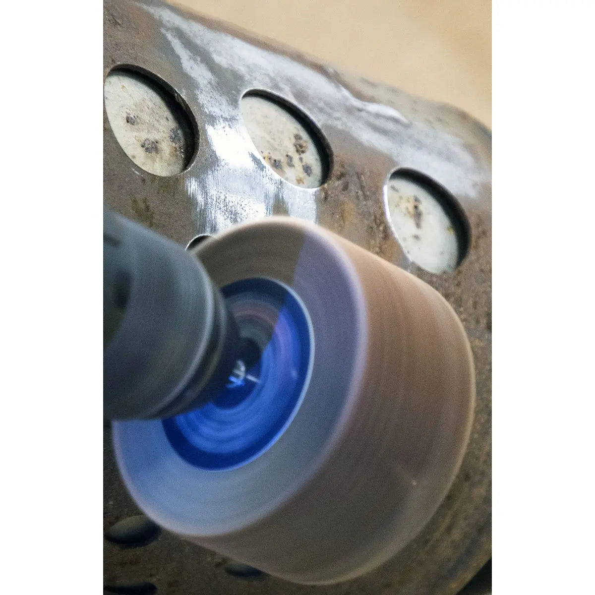 Sealey Abrasive Flap Wheel Ø80 x 40mm Ø6mm Shaft Assorted Grit - Pack of 5 White Rose Tools