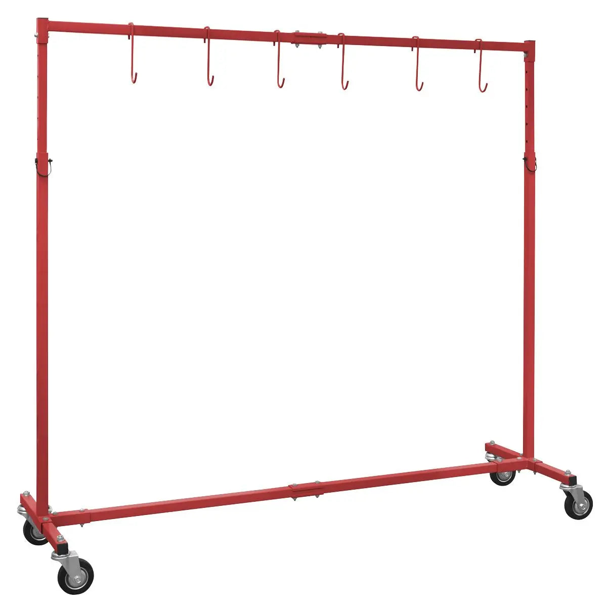 Sealey Adjustable Paint Hanger 1.95m White Rose Tools