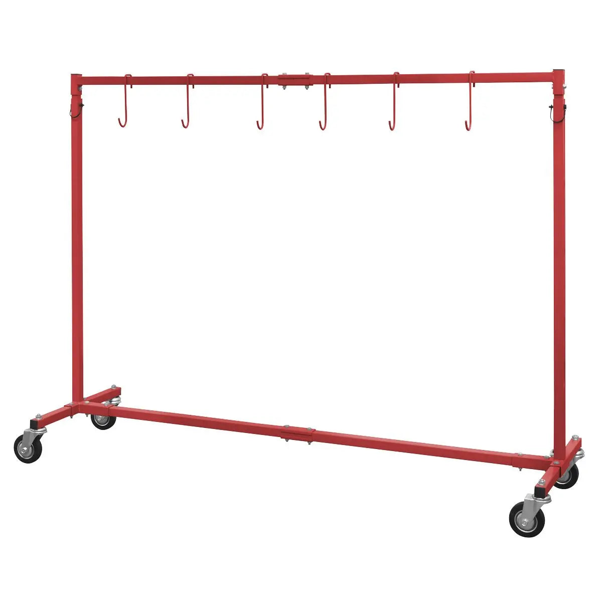 Sealey Adjustable Paint Hanger 1.95m White Rose Tools