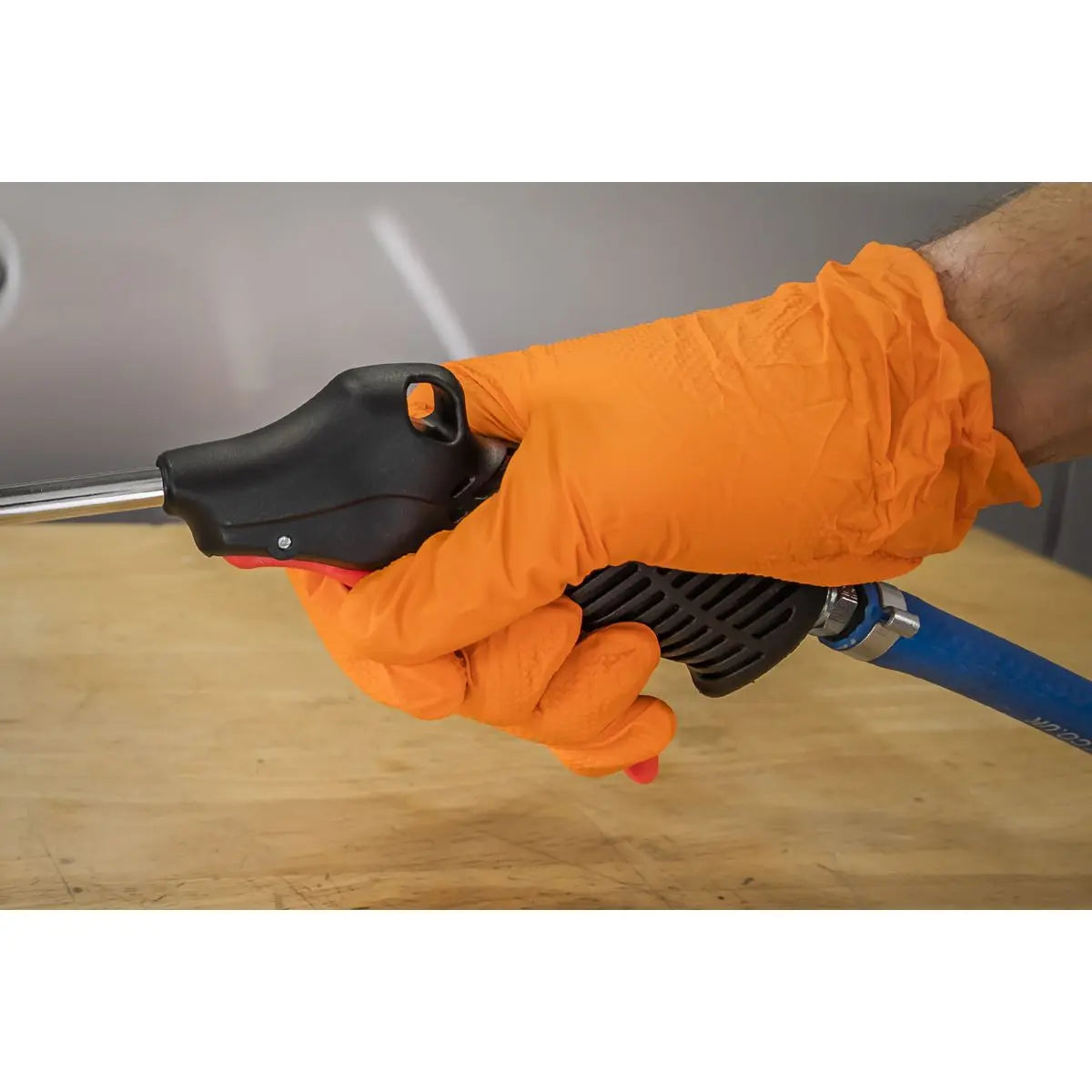 Sealey Air Blow Gun 100mm with 1/4"BSP Air Inlet & Safety Nozzle