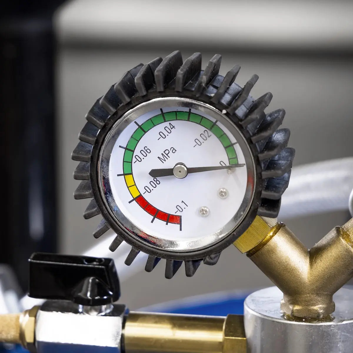 Sealey Air Discharge Mobile Oil Drainer with Probes 90L White Rose Tools