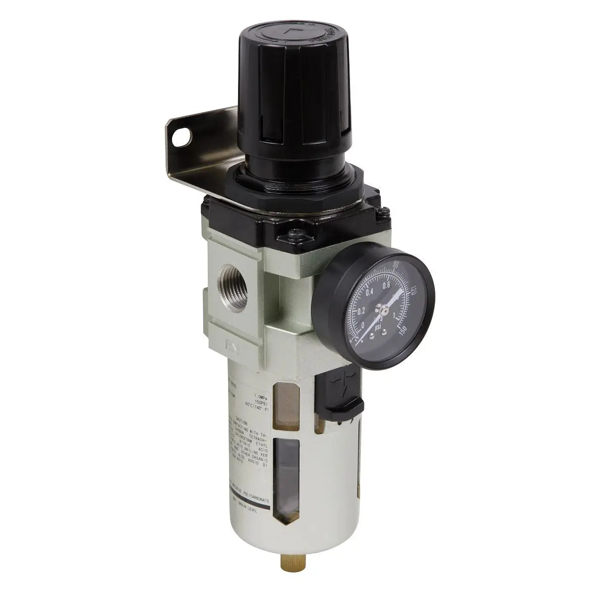 Sealey Air Filter Regulator 1/2" BSP (140cfm Max Airflow) Water Trap Workshop