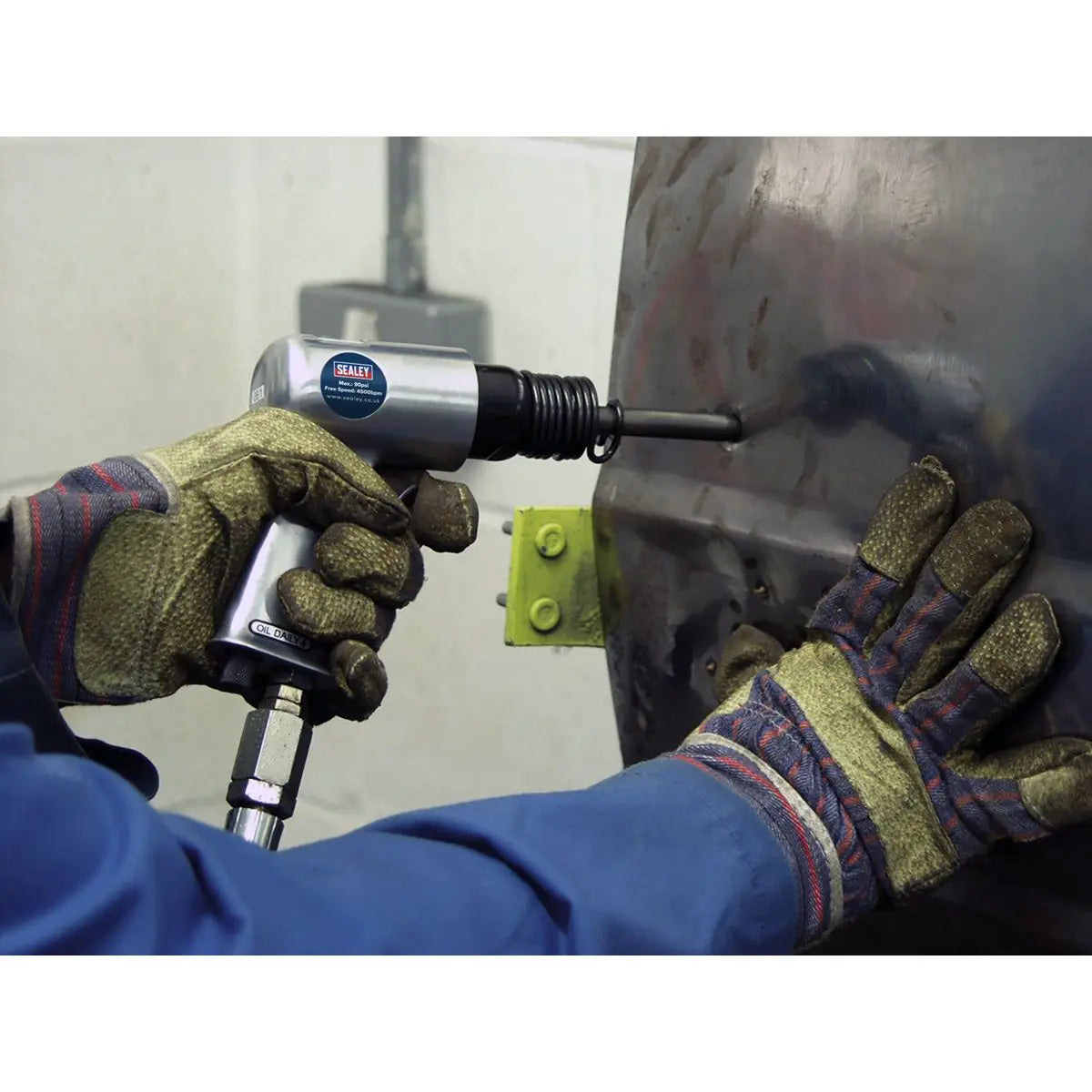 Sealey Air Hammer Kit with Chisels Medium Stroke