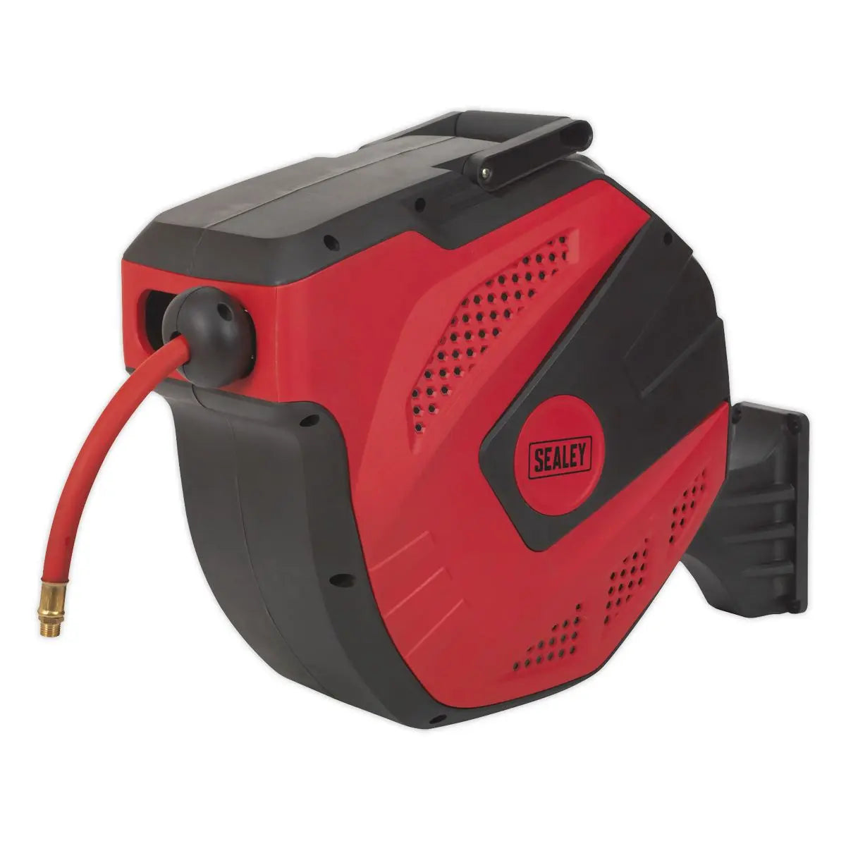 Sealey Air Hose Reel Auto-Rewind Control 15m Ø10mm ID - Rubber Hose