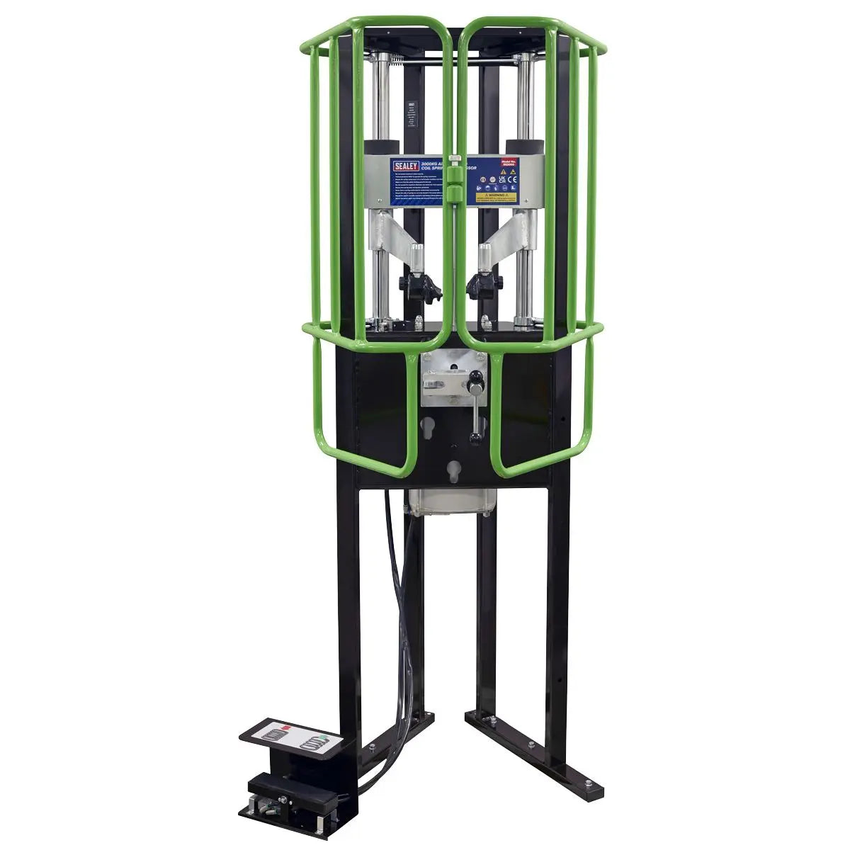 Sealey Air Operated Coil Spring Compressor 3000kg White Rose Tools
