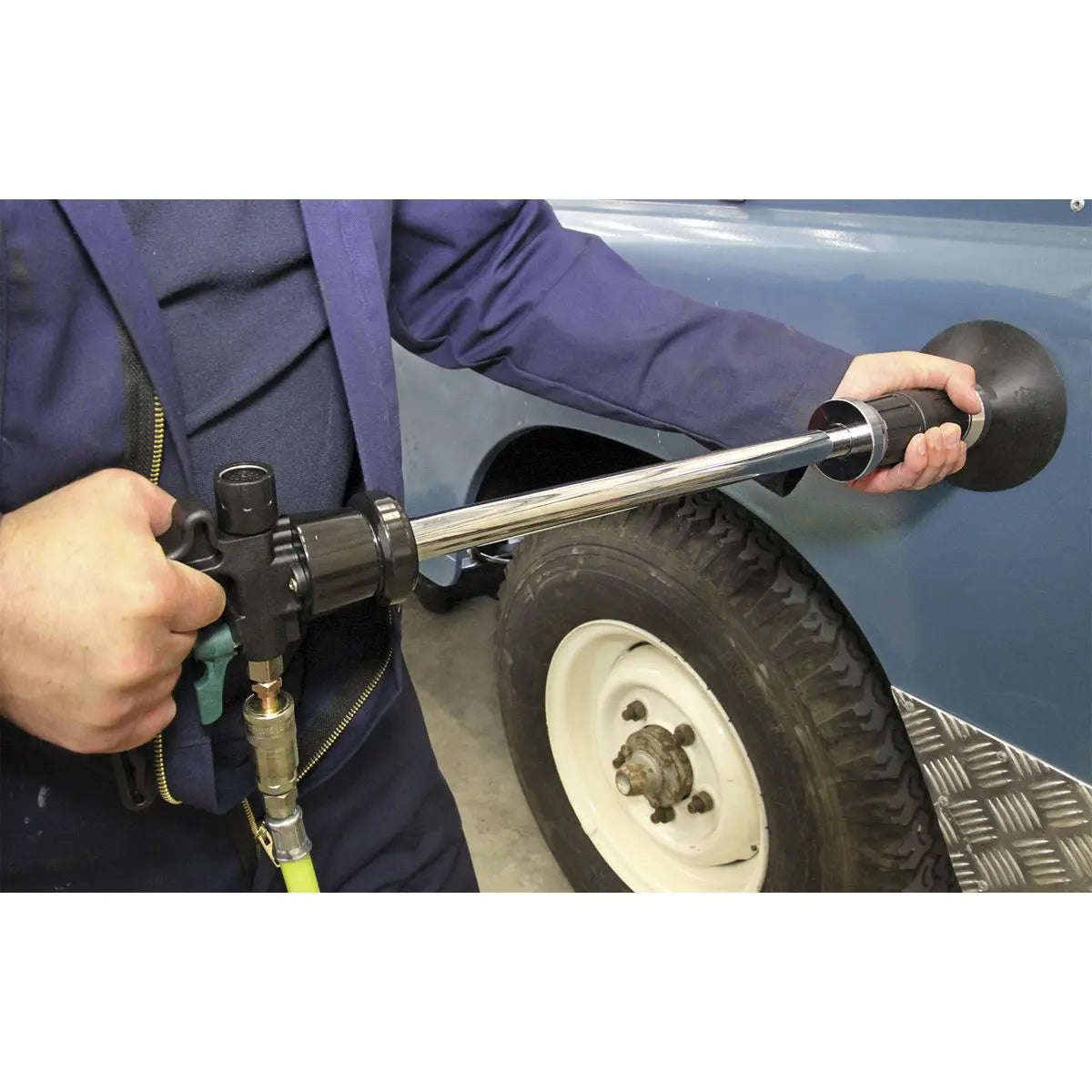 Sealey Air Suction Dent Puller Panel Reshaping 75mm 100mm 125mm Suction Pads