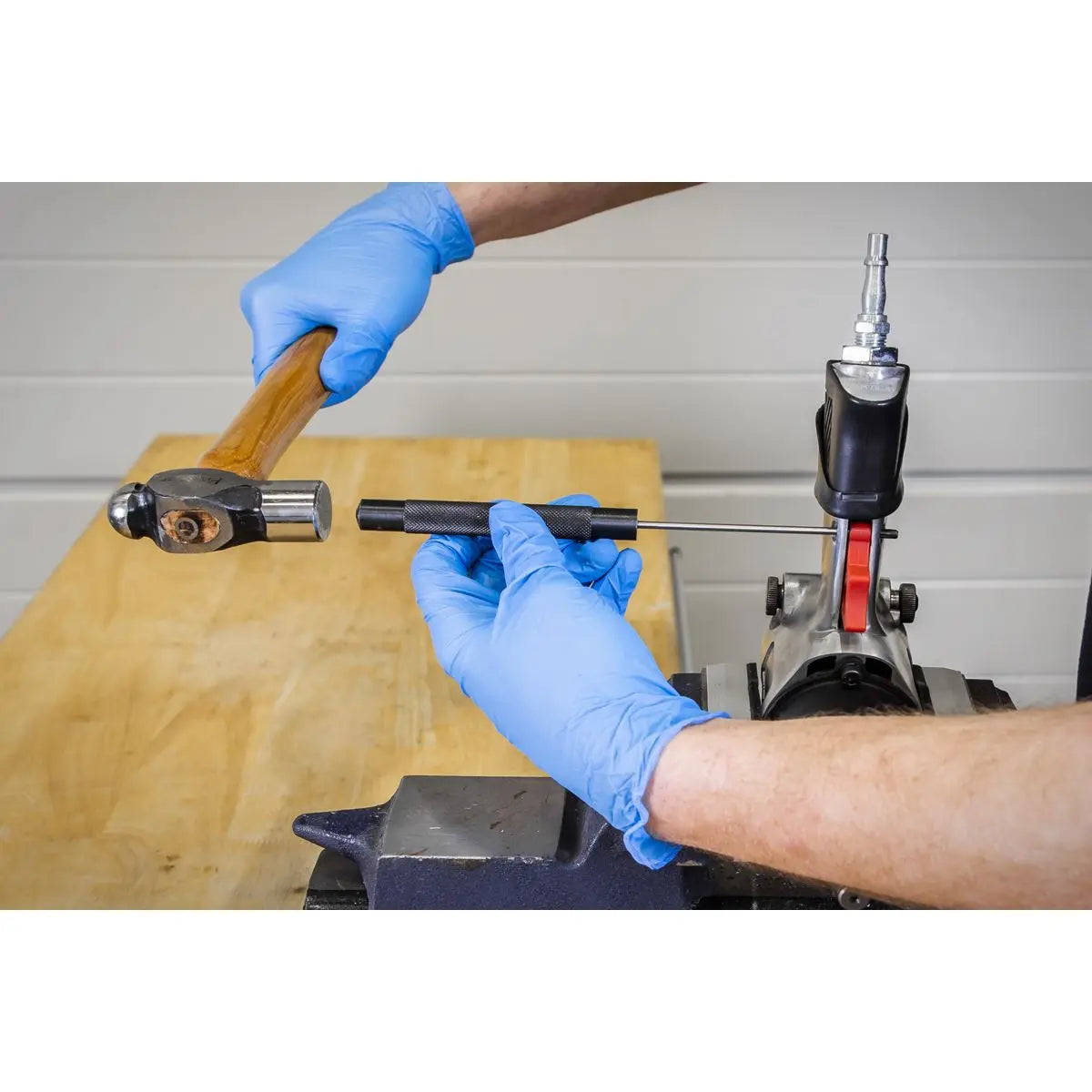 Sealey All-Purpose Punch Set 14pc White Rose Tools