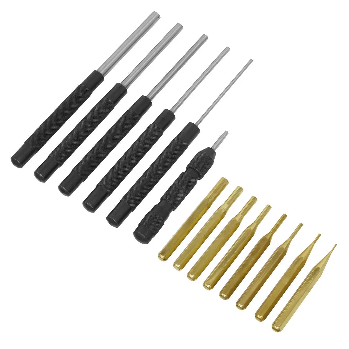 Sealey All-Purpose Punch Set 14pc White Rose Tools