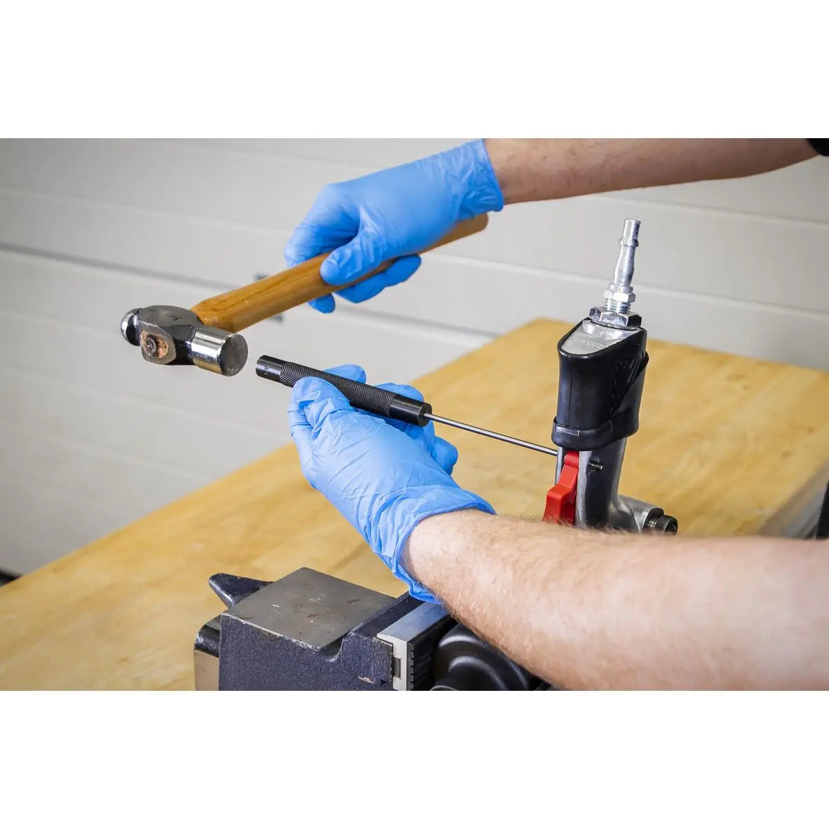 Sealey All-Purpose Punch Set 14pc White Rose Tools