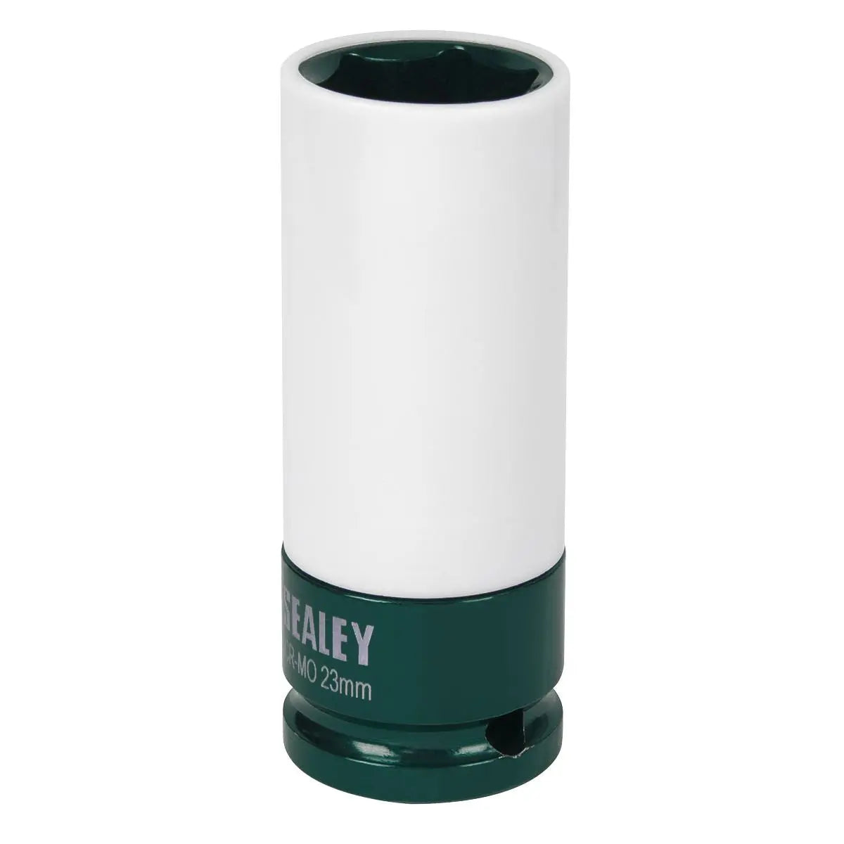 Sealey Alloy Wheel Impact Socket 1/2"Sq Drive 23mm White Rose Tools
