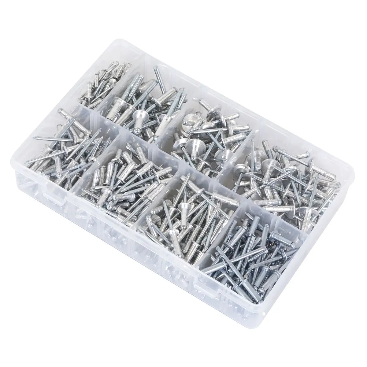 Sealey Aluminium Rivet Assortment 335pc White Rose Tools