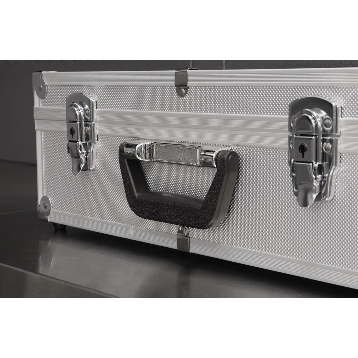 Sealey Aluminium Tool Case with Square Edges White Rose Tools