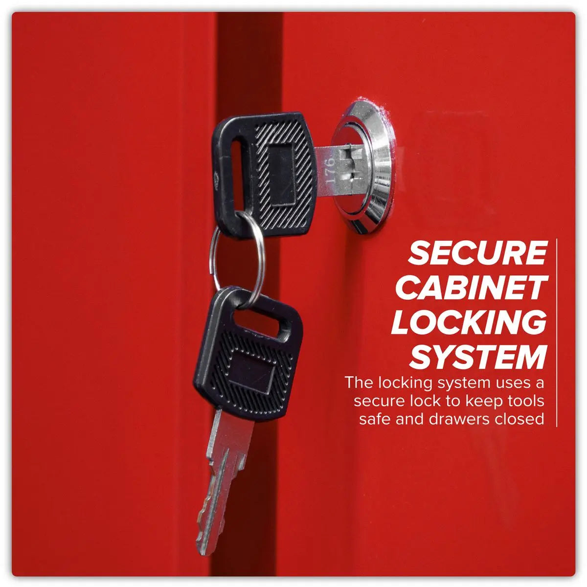 Sealey American Pro American PRO® 2.0m Storage System White Rose Tools