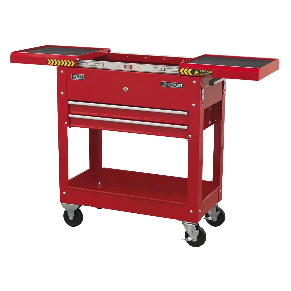 Sealey American Pro Mobile Tool & Parts Trolley - Red